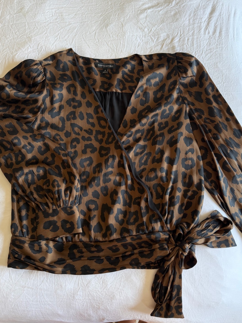 Banana Republic Cheetah Blouse